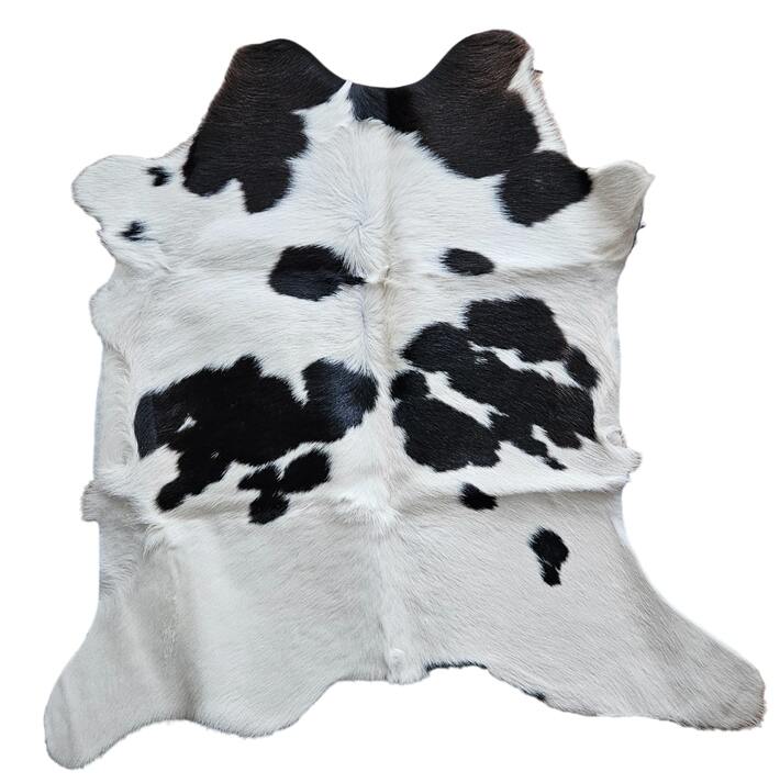 Kalbfell - K03, schwarz - weiss