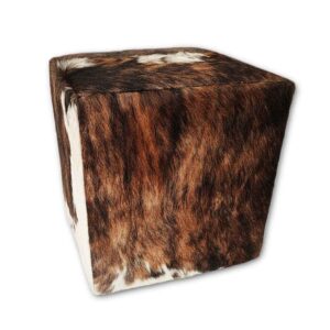 peau de vache Tabouret Normandie, H402